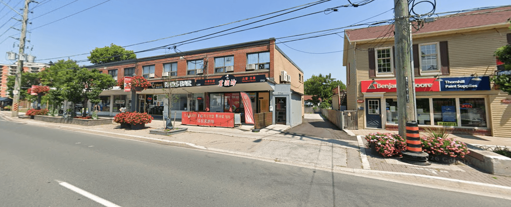 Heat and Cool Brothers Markham office storefront on Yonge St
